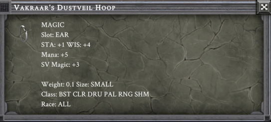 VAKRAAR'S DUSTVEIL HOOP item card